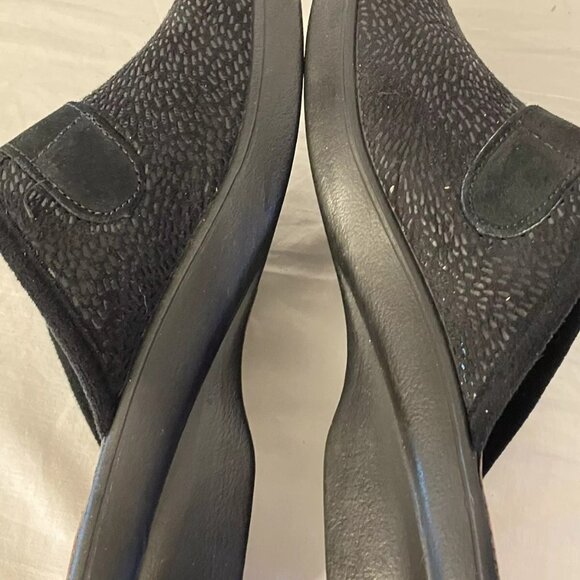 Flexus By Spring Step Italy Vera Pelle Slip On Slides Size - 9.5-10 USA. Black - Picture 3 of 11